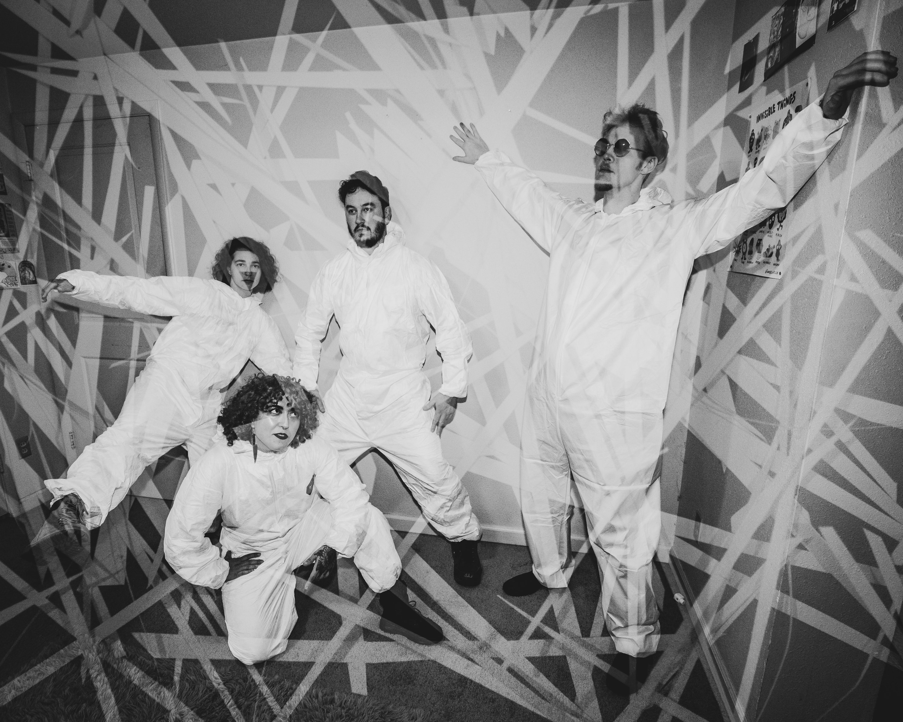 a press photo of Bad Optics taken by Chritine Mitchell